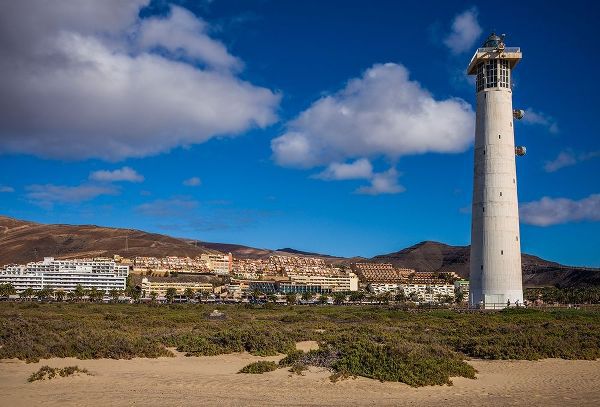 Canary Islands-Fuerteventura Island-Morro Jable-Faro de Morro Jable lighthouse
